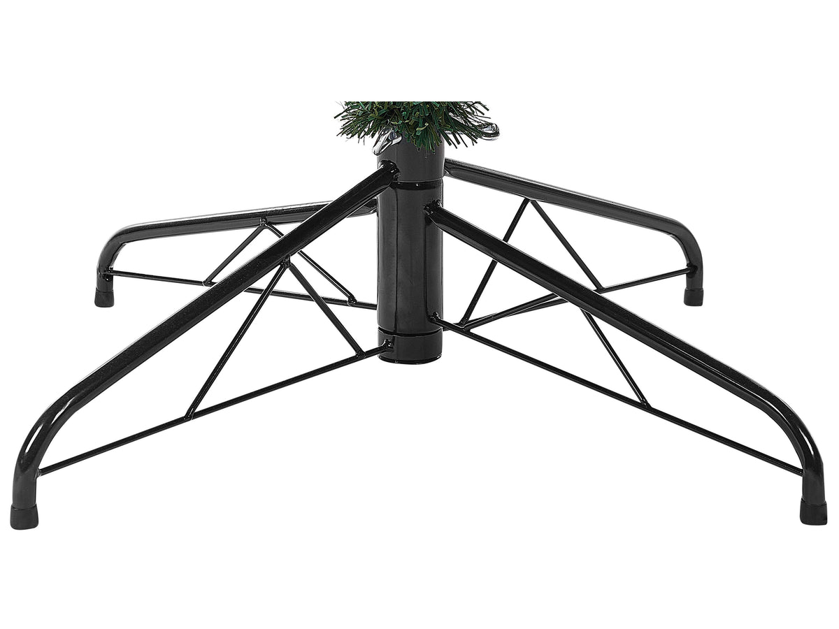 Ośnieżona sztuczna choinka 240 cm z metalowym stojakiem