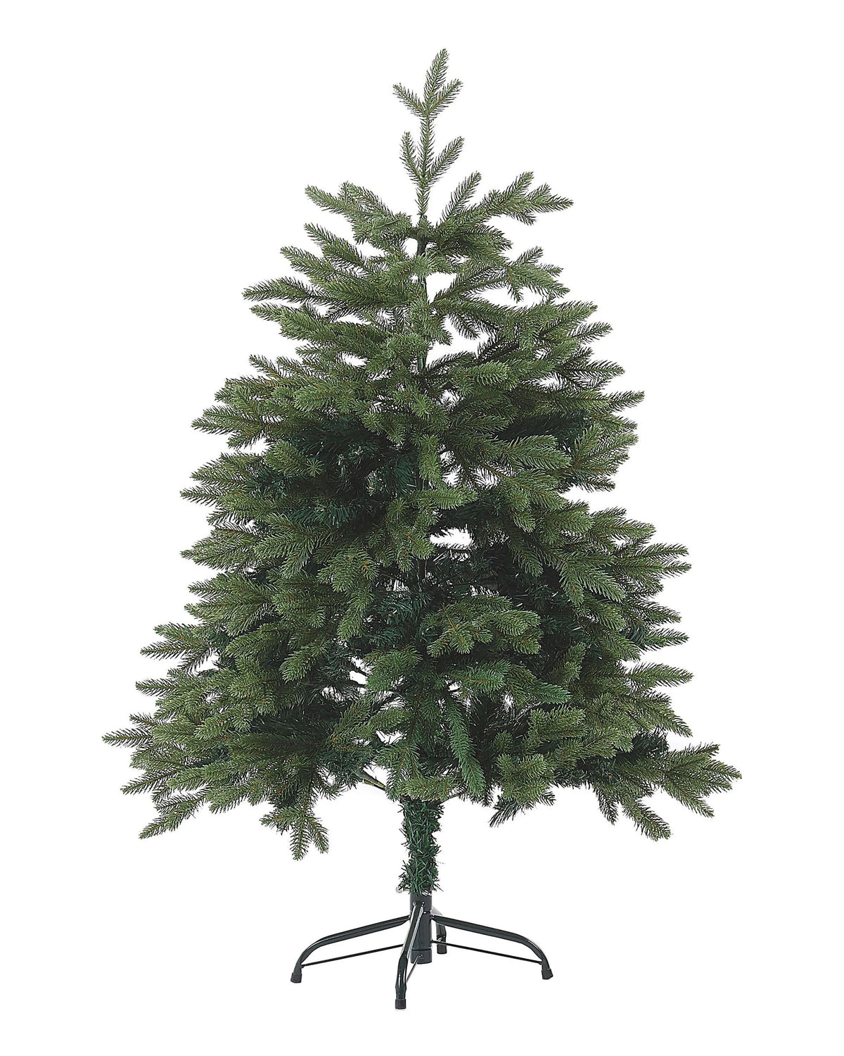 Sztuczna choinka zielona 120 cm z metalowym stojakiem
