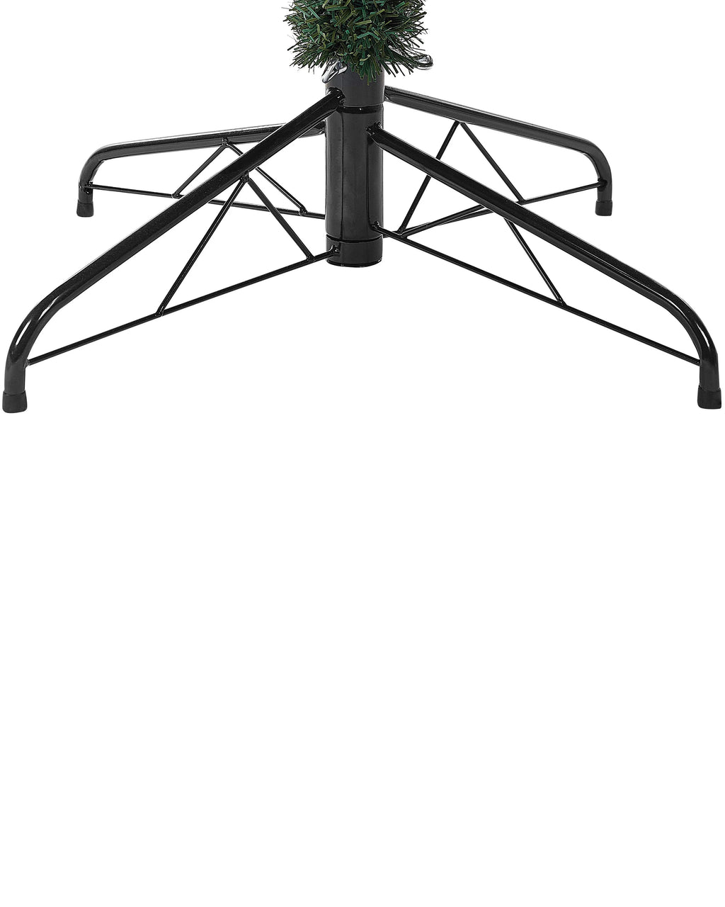 Sztuczna choinka zielona 240 cm z metalowym stojakiem