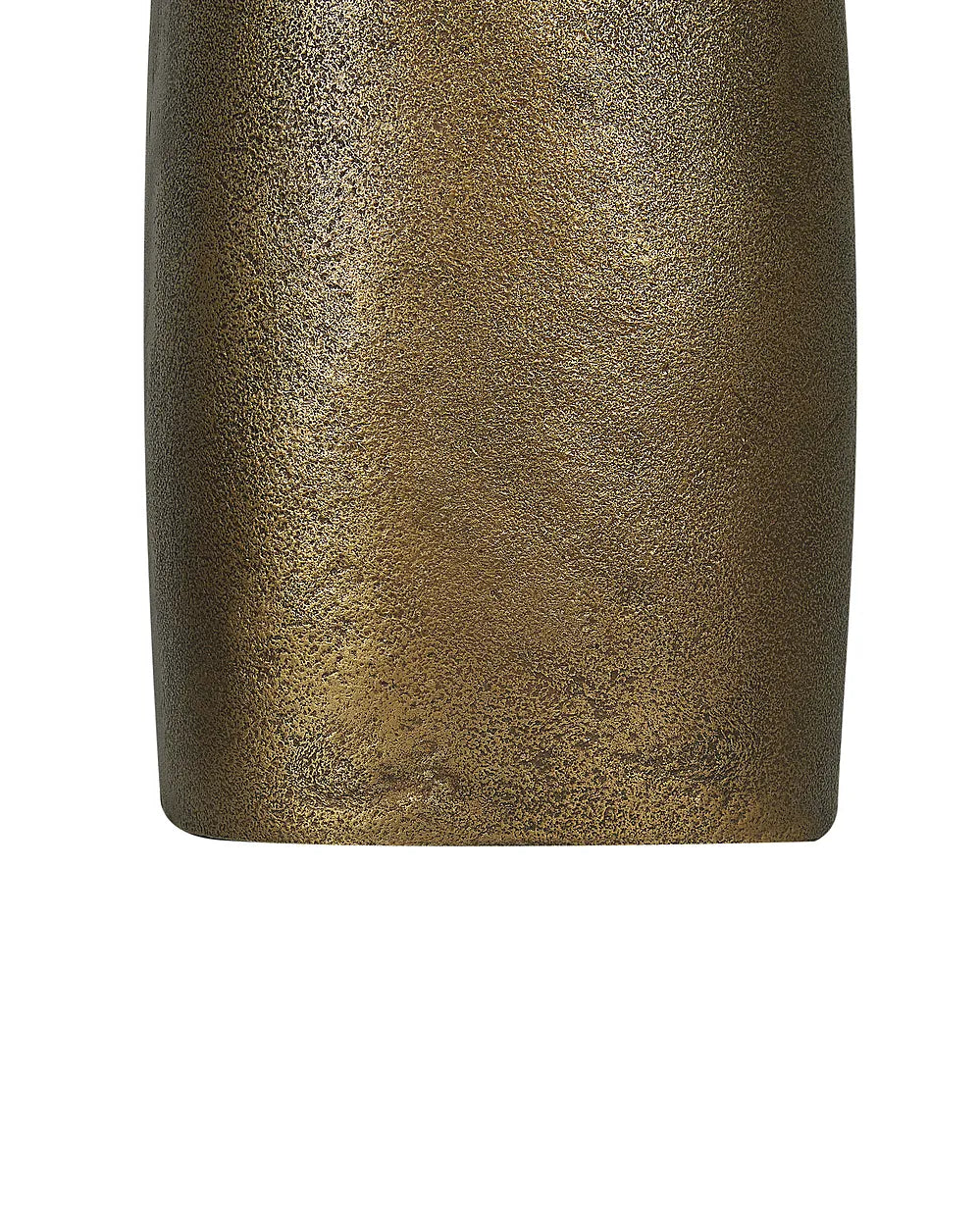 Złoty wazon dekoracyjny z aluminium z uchwytem 46 cm